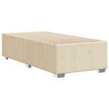 Giroletto senza Materasso Crema 100x200 cm in Tessuto