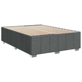 Giroletto senza Materasso Grigio Scuro 140x190 cm Tessuto