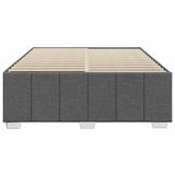 Giroletto senza Materasso Grigio Scuro 140x190 cm Tessuto