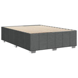 Giroletto senza Materasso Grigio Scuro 140x190 cm Tessuto