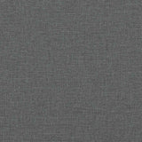 Giroletto senza Materasso Grigio Scuro 140x190 cm Tessuto