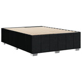 Giroletto senza Materasso Nero 140x190 cm in Tessuto