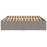 Giroletto senza Materasso Tortora 180x200 cm in Tessuto