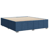 Giroletto senza Materasso Blu 180x200 cm in Tessuto