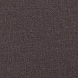 Giroletto senza Materasso Marrone Scuro 80x200 cm Tessuto