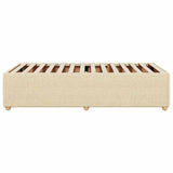 Giroletto senza Materasso Crema 90x200 cm in Tessuto