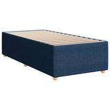 Giroletto senza Materasso Blu 100x200 cm in Tessuto