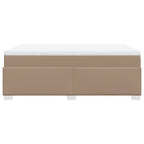 Giroletto a Molle con Materasso Cappuccino 120x200cm Similpelle