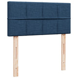 Giroletto a Molle con Materasso Blu 80x200 cm inTessuto