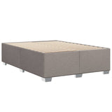 Giroletto a Molle con Materasso Tortora 160x200 cm in Tessuto