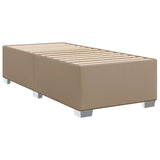 Giroletto a Molle con Materasso Cappuccino 90x200 cm Similpelle