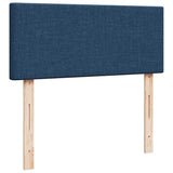Giroletto a Molle con Materasso Blu 120x200 cm in Tessuto