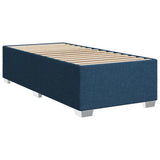 Giroletto a Molle con Materasso Blu 80x200 cm inTessuto