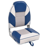 Sedile per Barca con Schienale Alto Pieghevole 39x43x58 cm