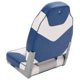 Sedile per Barca con Schienale Alto Pieghevole 39x43x58 cm