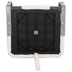 Sedile Barca con Cinghia di Fissaggio Pieghevole 41x36x48 cm
