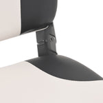 Sedile Barca con Cinghia di Fissaggio Pieghevole 41x36x48 cm
