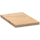 Piano di Lavoro Cucina 40x63,5x4 cm Legno Massello Rovere
