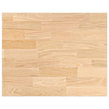 Piano di Lavoro Cucina 80x63,5x4 cm Legno Massello Rovere