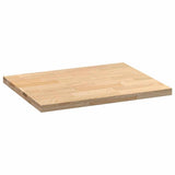Piano di Lavoro Cucina 80x63,5x4 cm Legno Massello Rovere