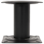 Set Sedile da Barca Pieghevole 4 pz con Schienale Alto
