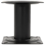 Set Sedile da Barca Pieghevole 4 pz con Schienale Alto