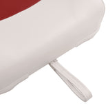 Set Sedile da Barca Pieghevole 4 pz con Schienale Alto
