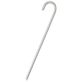 Picchetti per Tenda 12 pz 37 cm 10 mm in Acciaio Zincato