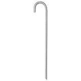 Picchetti per Tenda 12 pz 37 cm 10 mm in Acciaio Zincato