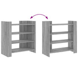 Credenza Grigio Sonoma 73,5x35x75 cm in Legno truciolato