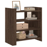 Credenza Rovere Marrone 73,5x35x75 cm in Legno truciolato