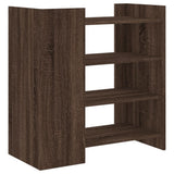 Credenza Rovere Marrone 73,5x35x75 cm in Legno truciolato