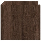 Mensola a Muro Rovere Marrone 70,5x35x30,5 cm Legno truciolato