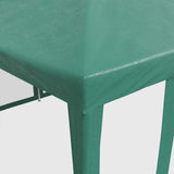 Tenda per Feste con 10 Pareti Laterali in Rete Verde 6x4 m HDPE