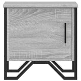 Comodini 2pz Grigio Sonoma 40x30x40 cm in Truciolato