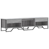 Mobile Porta TV Grigio Sonoma 180x34x41cm in Legno truciolato