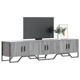 Mobile Porta TV Grigio Sonoma 180x34x41cm in Legno truciolato
