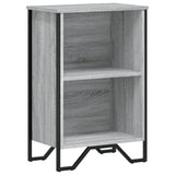 Libreria Grigio Sonoma 50x31x74,5 cm in Legno truciolato