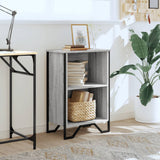 Libreria Grigio Sonoma 50x31x74,5 cm in Legno truciolato