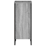 Libreria Grigio Sonoma 50x31x74,5 cm in Legno truciolato