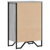 Libreria Grigio Sonoma 50x31x74,5 cm in Legno truciolato