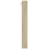 Armadietto Vetrina Rovere Sonoma 100x8,5x75cm Legno truciolato