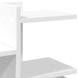 Organizer per la Scrivania Bianco 49x20x52,5 cm in truciolato