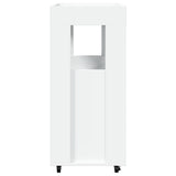 Carrello Bar Bianco 60x39,5x89 cm in Legno truciolato