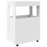 Carrello Bar Bianco 60x39,5x89 cm in Legno truciolato