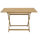 Set da Pranzo da Giardino 7 pz in Legno Massello di Acacia