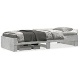Giroletto Grigio Cemento 90x200 cm in Legno truciolato