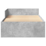 Giroletto Grigio Cemento 90x200 cm in Legno truciolato