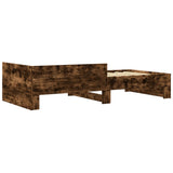 Giroletto senza Materasso Rovere Fumo 90x190 cm in Truciolato