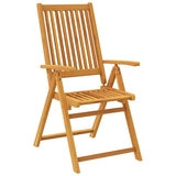 Set da Pranzo da Giardino 7 pz 180x90x75 cm in Legno Massello di Acacia